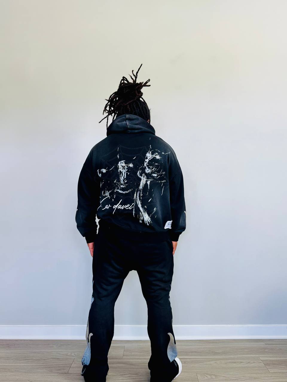 Kar’Davei Heavyweight Acid Wash French Terry Hoodie